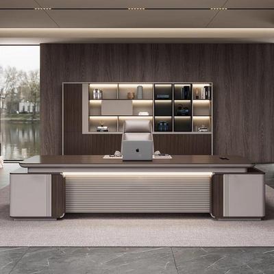 云城办公桌老板桌合简现代总裁桌椅台组班约经理主管老板无品牌/