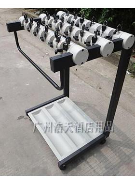 伞1218243KSD6头雨架柄带锁伞架酒大堂收纳架放伞架宾馆长店伞架