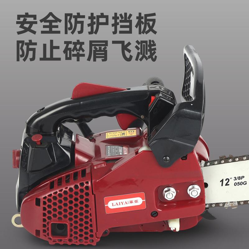 持大功条率油锯家用手提2链条锯手小型汽油锯1寸250014寸链砍树伐