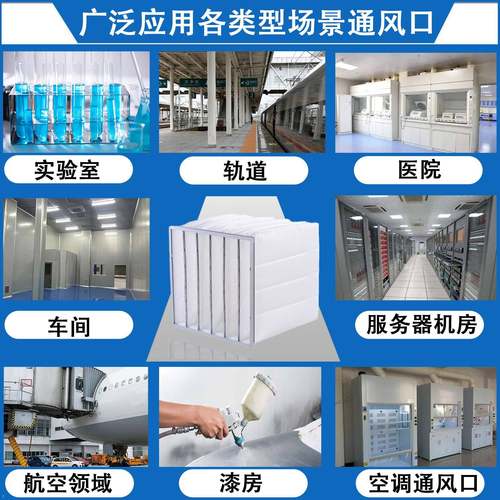 瑞直除尘过滤器空气过滤袋高周F9波袋艾式过滤框销过滤棉滤网
