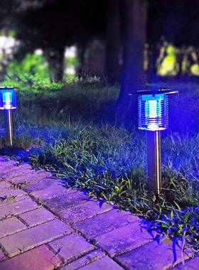 太阳用能l器e灯d灭蚊灯家庭院紫光灭蚊NFD户外防水草坪灯智能照明