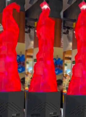 LED火仿真火晚焰AOF灯号舞台假火焰大灯电子盆灯篝火会灯万圣节道