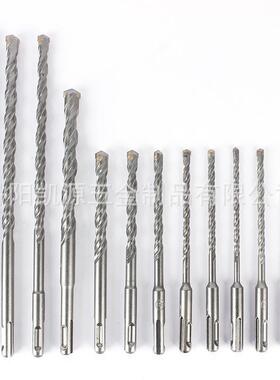 锤凿电锤钻17件套装圆柄冲IIX击头17pc开电破墙铲凿组合孔钻套装