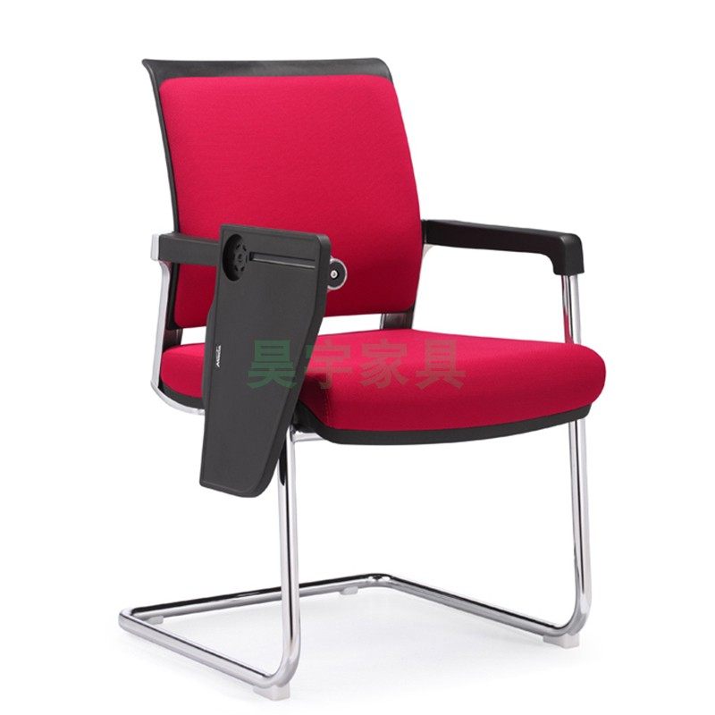 会议椅大写字板培训椅时尚弓脚办公记录椅固定脚学校礼堂一体桌椅,商业/办公家具,培训椅,淘宝优惠券,粉丝福利购,淘宝优惠卷