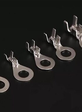 4.2 圆形接线片/R型接线片端子/DJ431-4D1000只/D脚0.8厚 O型