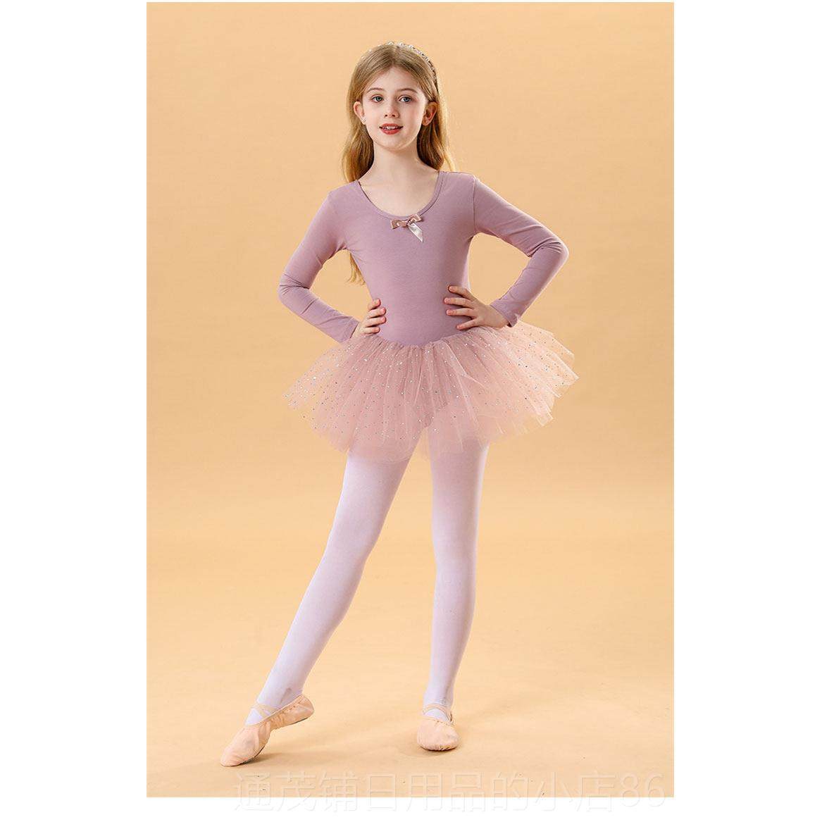正品儿女童童舞蹈服夏季练功服女演出服短袖小孩跳舞体服形装芭蕾