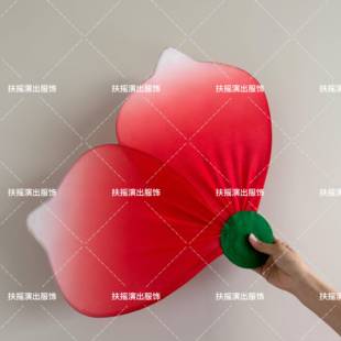 正品表红色畅享同款演出服儿童木棉女花 开爱国红色剧目子群舞舞