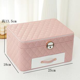 正品大量公主欧式韩首饰收纳盒首饰盒国子耳手饰饰耳环耳针盒容带