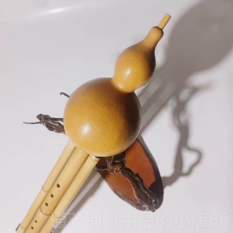 正品B金竹倍低音号葫芦丝乐器大降大C大D大 大E大降E小调缩孔把位