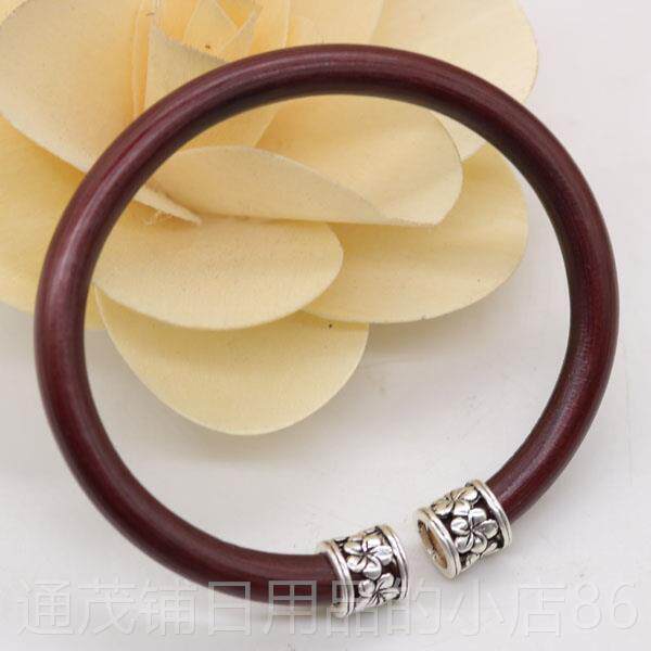正品天藤记25纯藤银鸡血藤手镯 品西藏男女款有节无节情孤侣款9木