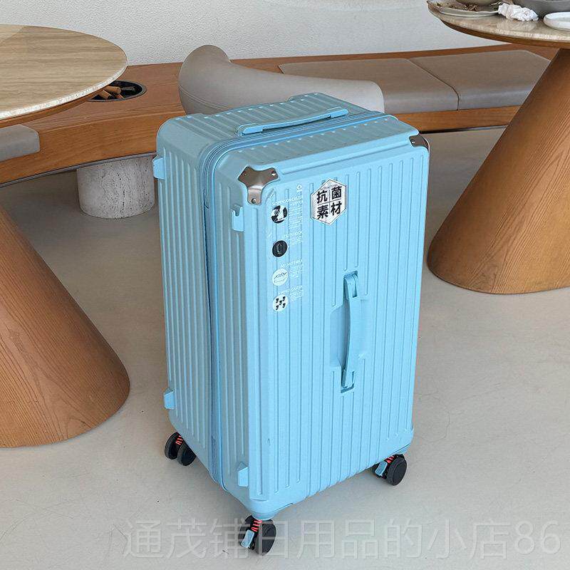 正品寸外贸超容量36五轮行李箱男2行0寸登机大拉链旅箱女拉杆箱万