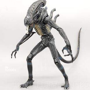 正品7寸异形狗人战终战大士极模型契约模型夺命舰可动偶玩具母后
