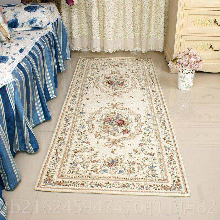 高档欧式边园地垫长条床毯卧房室防滑门垫厨田脚垫入户进门口走廊,居家布艺,家用脚垫,淘宝优惠券,粉丝福利购,淘宝优惠卷