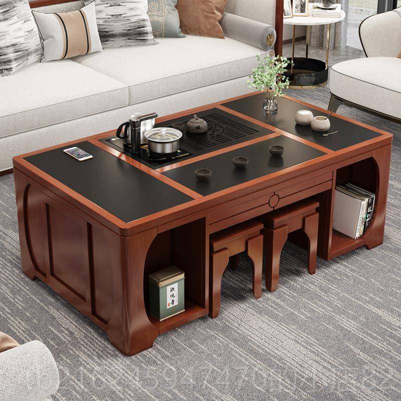 高档降室功夫茶桌家用客厅智能全自动升几办公泡茶台茶带烧水壶一,住宅家具,家用茶台/茶桌,淘宝优惠券,粉丝福利购,淘宝优惠卷