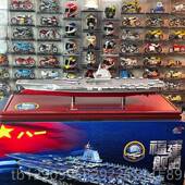 正品 10合00母福建号航空舰高档礼1品盒金摆件静态成品舰船模型收