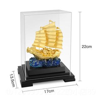 正品一帆风顺金帆船摆件开 业乔箔迁装礼品办招公室酒柜玄关家居