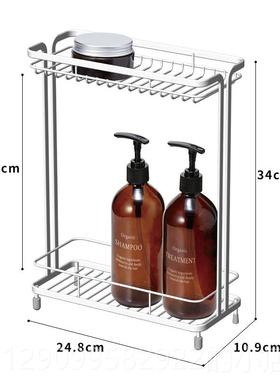 正品日本Avsl浴室置物架卫生间置物架洗e水漱台收纳厕所沥架防水