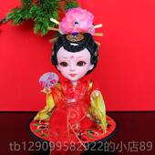 正品 绢人北京礼品中国风手工娃娃出国礼品送老礼外生日礼创物意礼