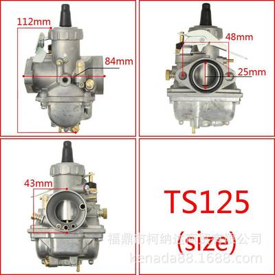 油器化用于摩托车TS125适TS125NTTS125TSC125DSTS100DS摩托车