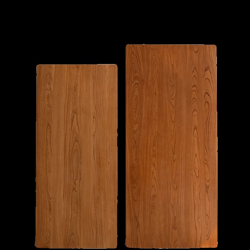 榆木餐桌书桌电脑办公桌板吧台窗台板老榆木门板实木升降桌定制