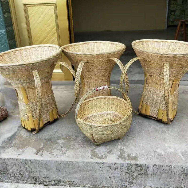 土家族特色手工艺品 竹子竹编背篓