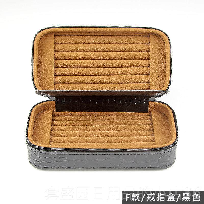 正品高档便携首多盒能大容量饰饰品收纳盒随身戒指项链耳饰功收纳