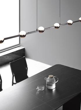 意式极轻奢餐简吊灯创意餐桌设计感简约现68515厅茶代室岛台吧台