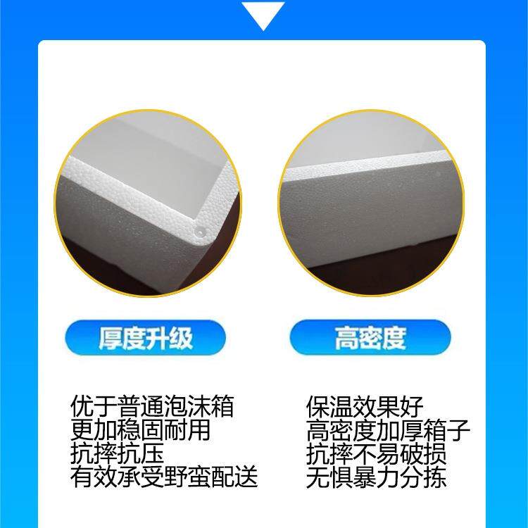 邮政泡沫快递箱生保温果AFZ箱商用冷冻冷藏保鲜鲜水快递打包盒子