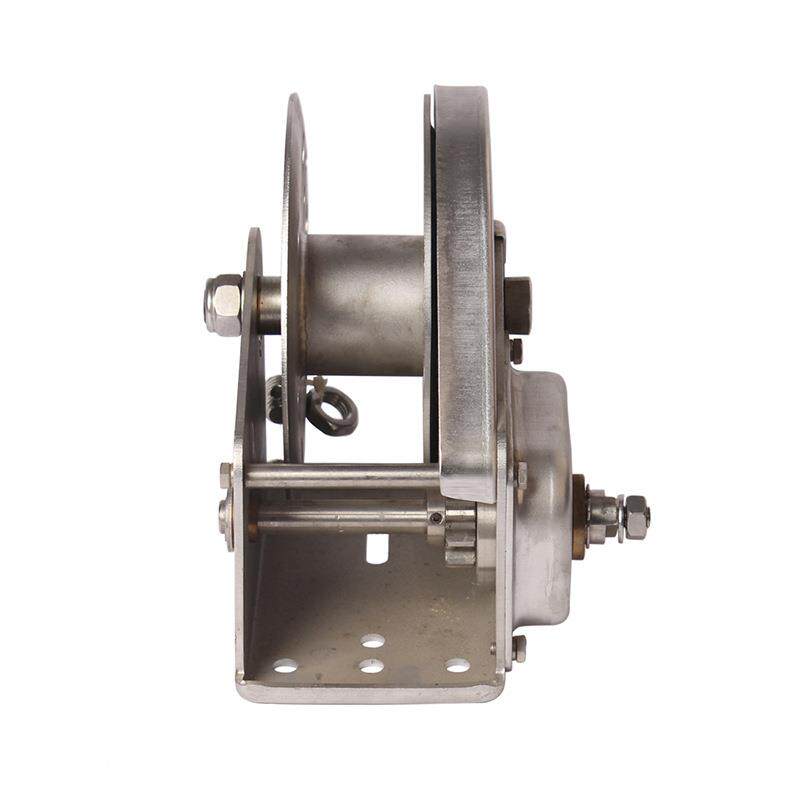 手摇绞12368盘0磅不锈钢自锁式手动牵提引机绞车卷扬机0环保防腐