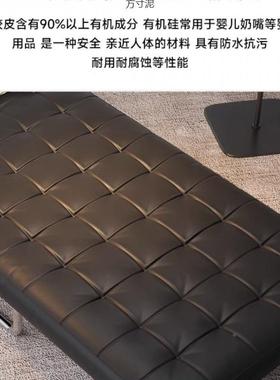 单人折休坐卧两用沙发叠床黑色沙发椅闲阳台躺PTO椅复椅古奶油风