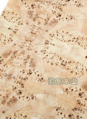 天吉然白杨树19031瘤实皮高档家具乐器木他音手工实木贴面皮0.2箱