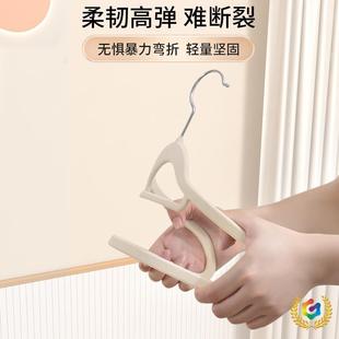 ?02用5新款 $%p$p2衣挂 植衣架家绒挂衣100个整理师肩角无痕防滑Fh