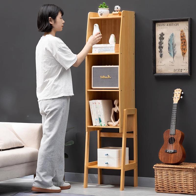 易书区架2557DGNZ落地书柜儿阅读绘本架靠墙简置物架客厅家用收纳