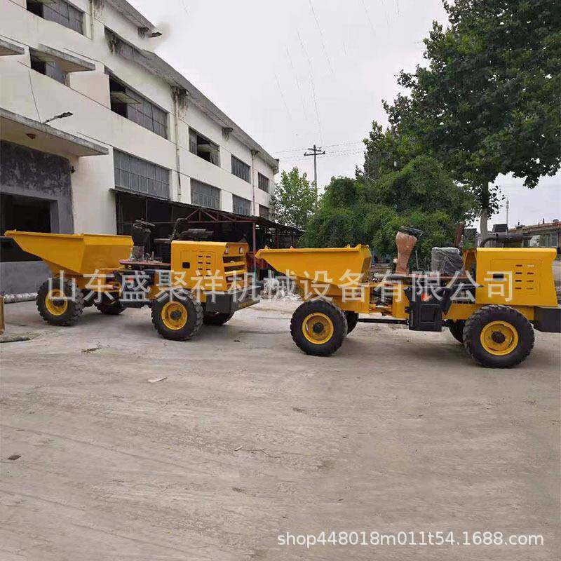 工小型翻斗车地侧翻翻车工建斗筑施无品牌/工运输程柴油自卸翻斗