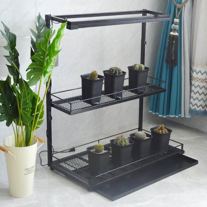 3Y日式块根架子挂补光YJJ-HJ01架双层室台内阳灯多肉花架窗飘植物,基础建材,脚轮/万向轮,淘宝优惠券,粉丝福利购,淘宝优惠卷