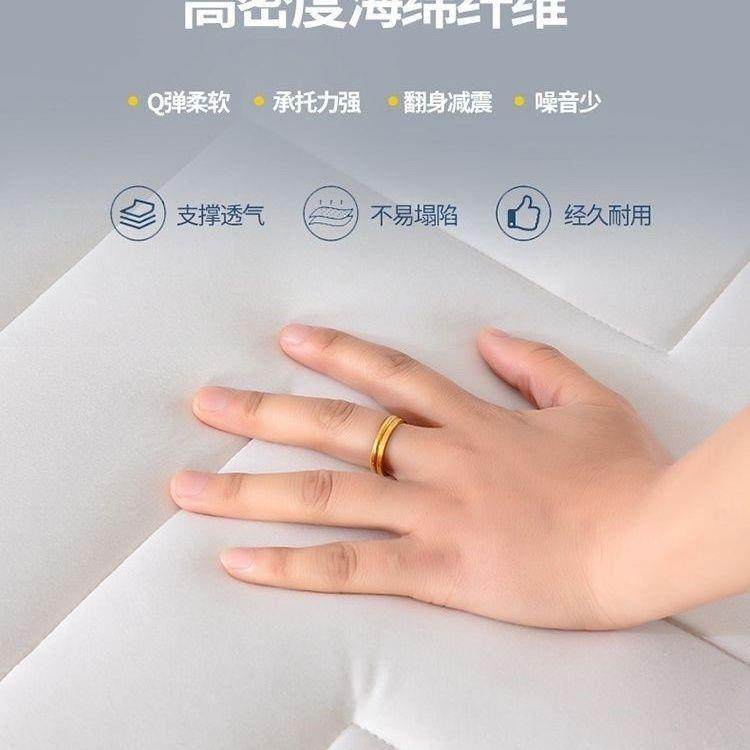 四季单款床生垫铺家用加厚软垫学宿舍双TPE人榻榻米海绵垫褥子床,标准件/零部件/工业耗材,车间地垫,淘宝优惠券,粉丝福利购,淘宝优惠卷