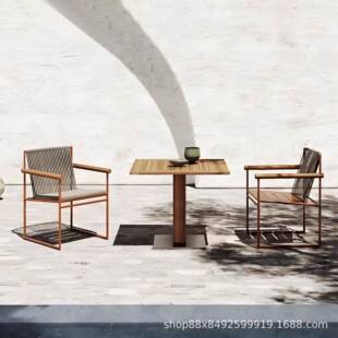 户外编沙发庭院藤墅室花园组合外防水防晒休闲椅不锈钢柚911别木