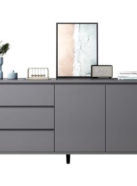 五斗柜卧室家用靠墙地储物置物柜意式轻客橱厅落边奢柜新款DG-0五