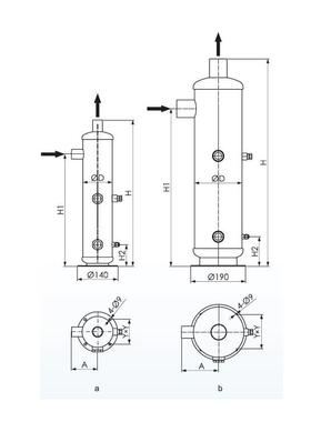 欧达法斯F6607Q器/2储F-66Q油式油分克离设计压力：-2.9MPa