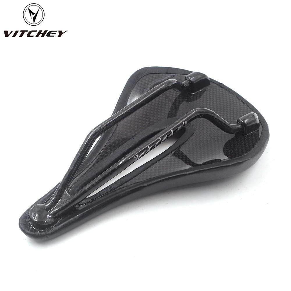 Vitch5ey141555碳纤维公路自行车软坐垫公路训练自行车垫1座55/1