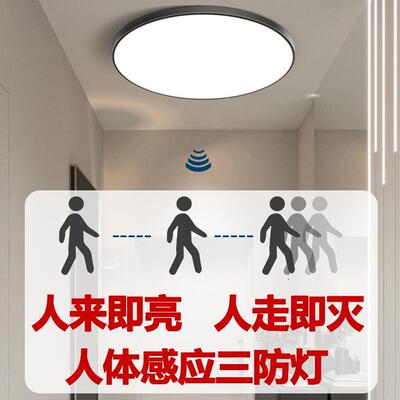 感应吸顶灯楼梯道灯楼道走廊灯声红外人体雷应GML达感灯过智能控