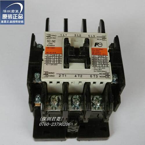 富士SC-N2SC-N触875SSC-N2/SE低压2交可选电压流接器接触器