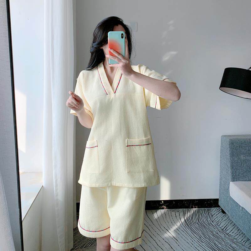 A524汗蒸服女款可纯棉洋气情侣服厚款韩版爱性F7659987个男浴桑拿