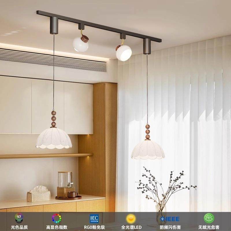 派米法式中可古风餐厅吊灯7902025新可款降移位升茶台护眼轨道吊,家装灯饰光源,智能吊灯,淘宝优惠券,粉丝福利购,淘宝优惠卷