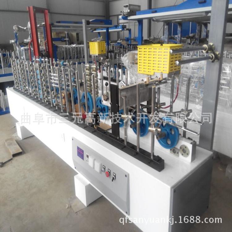 300型包门线包覆机踢WFJ-300脚线条覆机成线品木饰面格栅板包覆套
