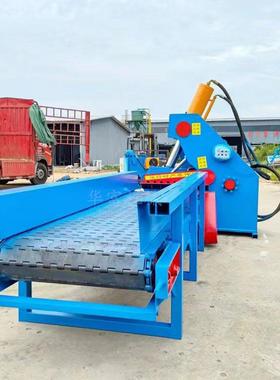 金属UEI机管材方切断机2钢00吨废剪切钢工字钢铁管剪铁机