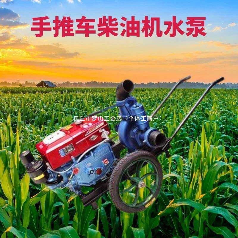 大功FPO率柴水油机水泵一体机高压离泵压增农用扬程抽机农田心灌