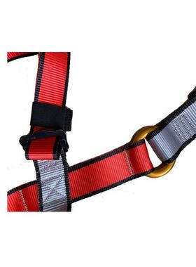 涤纶欧式全儿童安带带高空防坠落QGS安全全攀登五点式安带