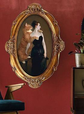 照树欧式欧式复古脂相框挂墙饰画框玄61227关片墙家居装饰组装合