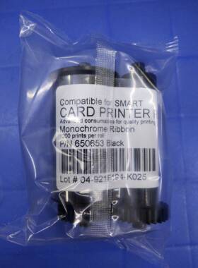 I黑DP色带smart碳80带50S证卡打印机30S色带6色50740黑带6506碳53